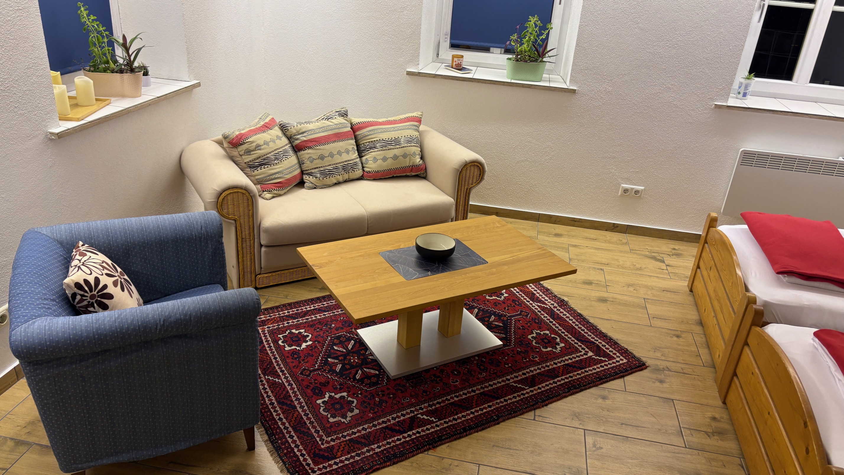 Ferienwohnung – Küche/Essplatz